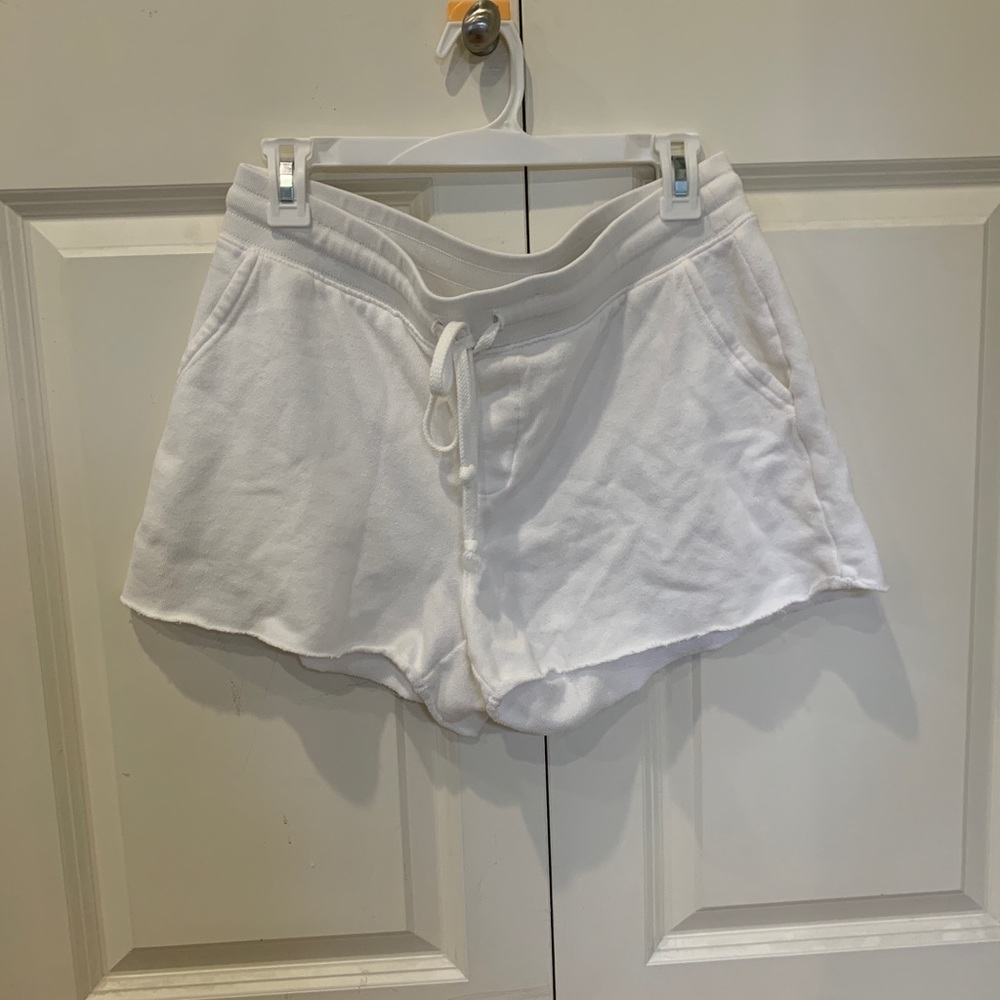 Aerie white lounge shorts